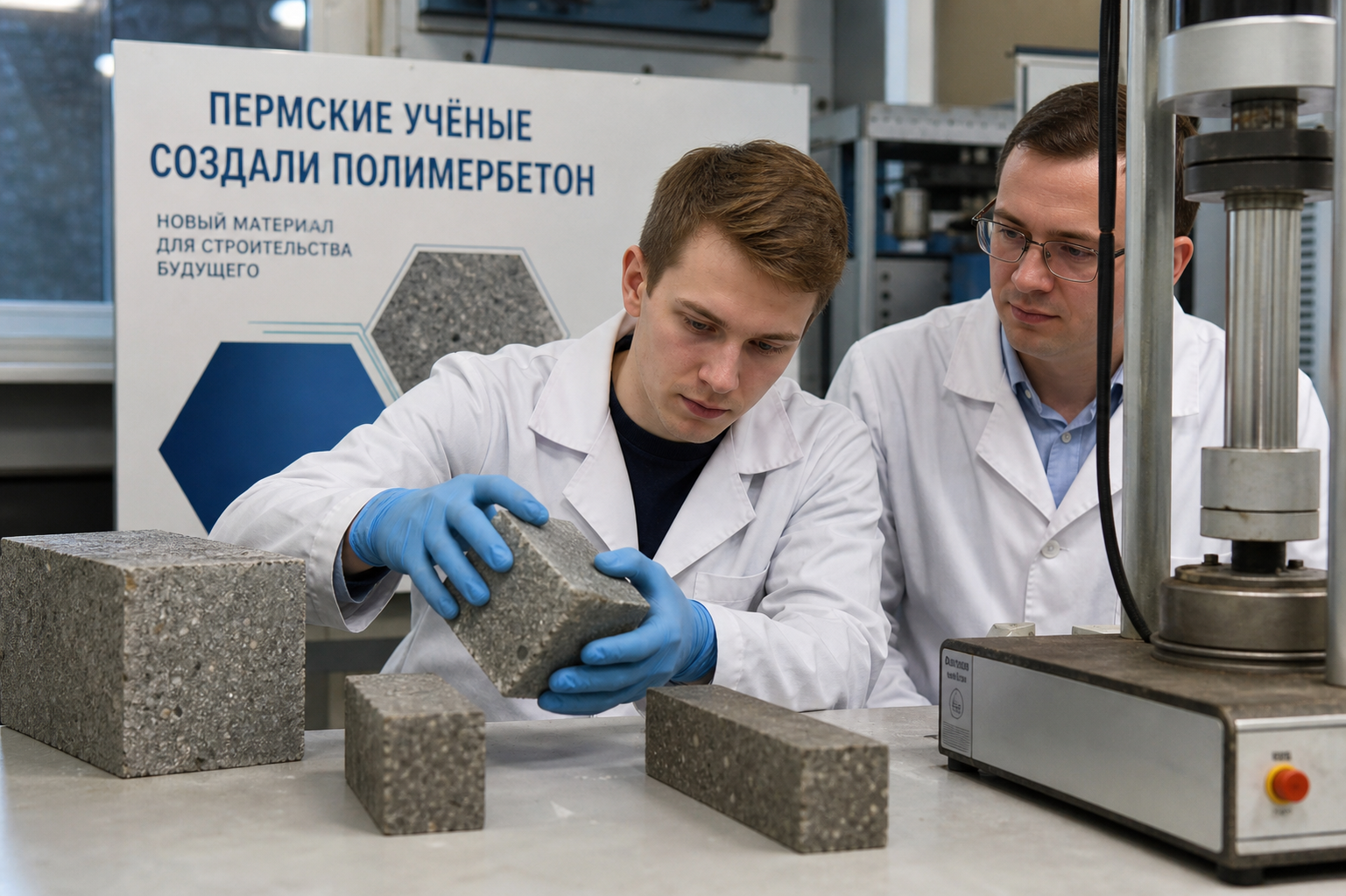 Пермские учёные создали полимербетон прочнее зарубежных аналогов